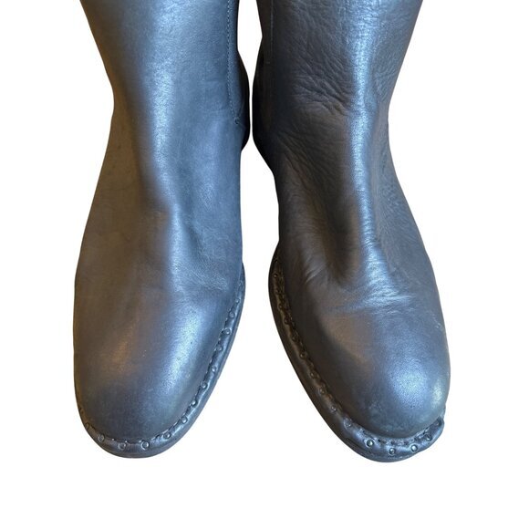 AllSaints Men's Trist Chelsea Boot Size 45 /‎ US 12 Distressed Leather $285. - Picture 5 of 11